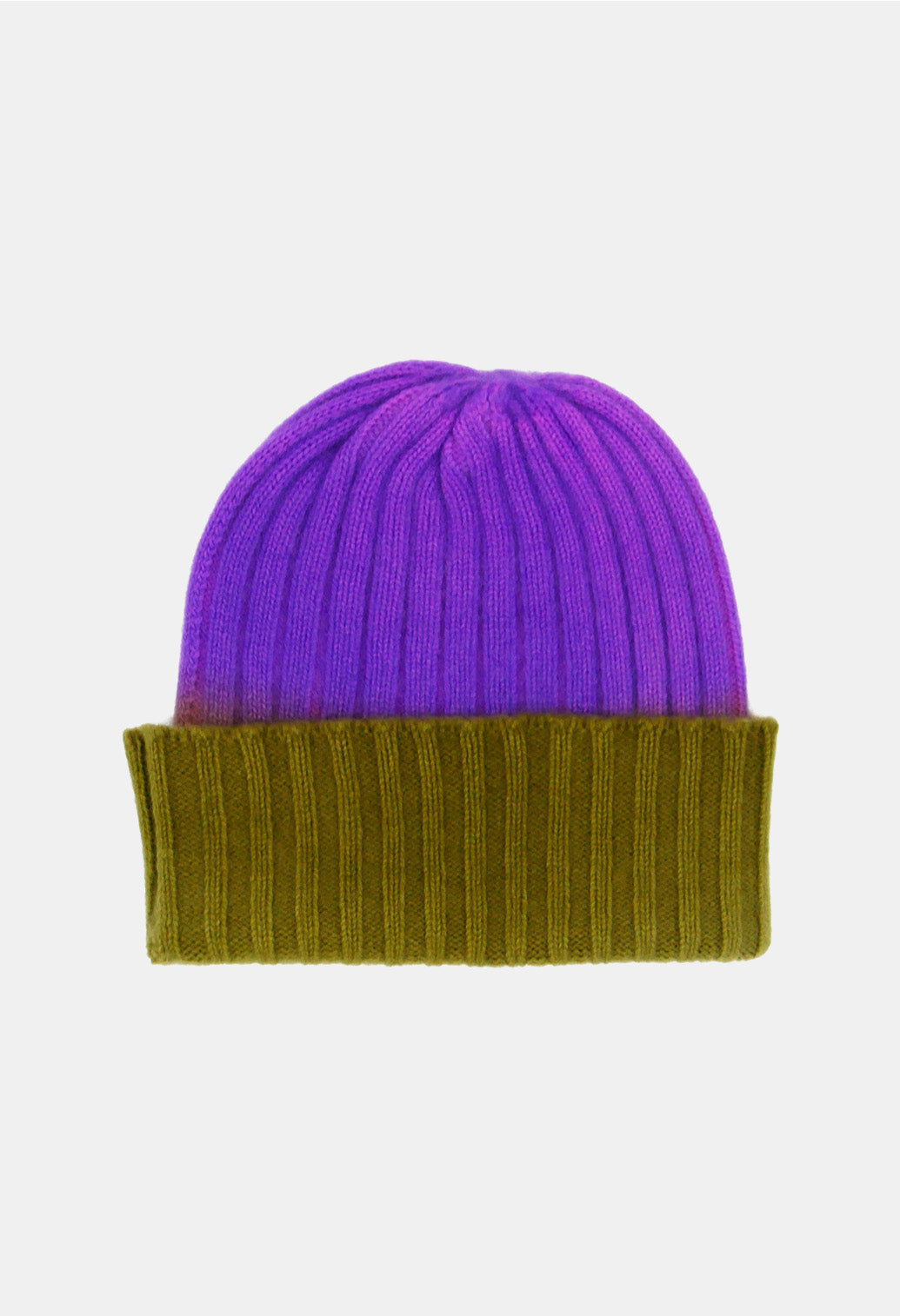 BEANIE CARDAMOM/NEON PURPLE