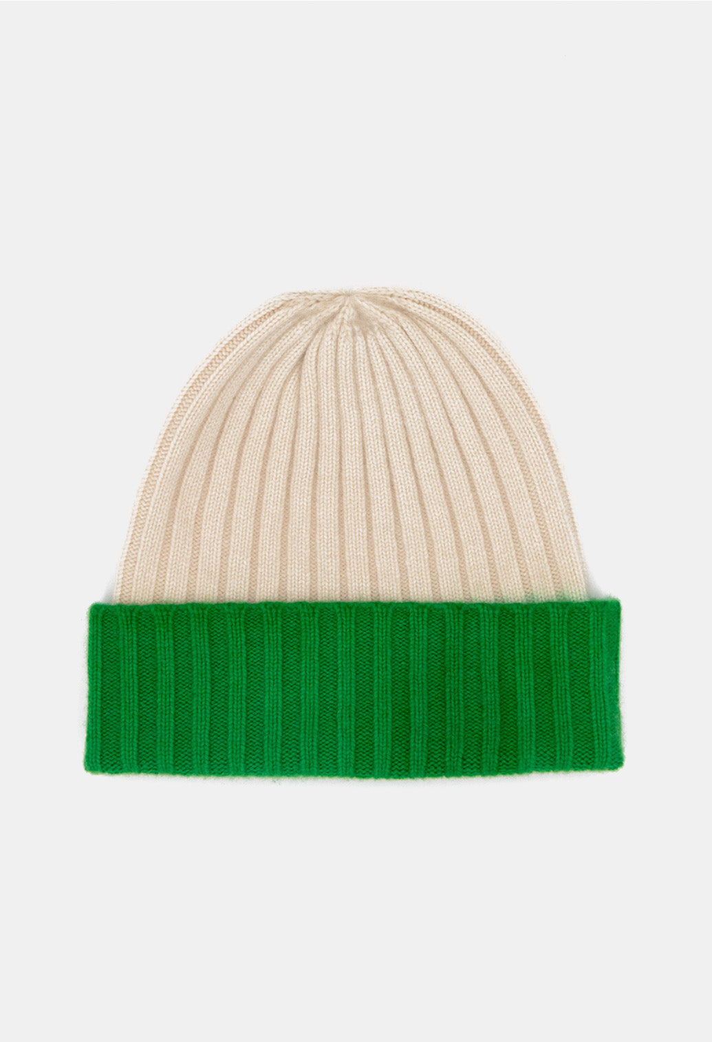 BEANIE NEON GREEN/ICEBEAR