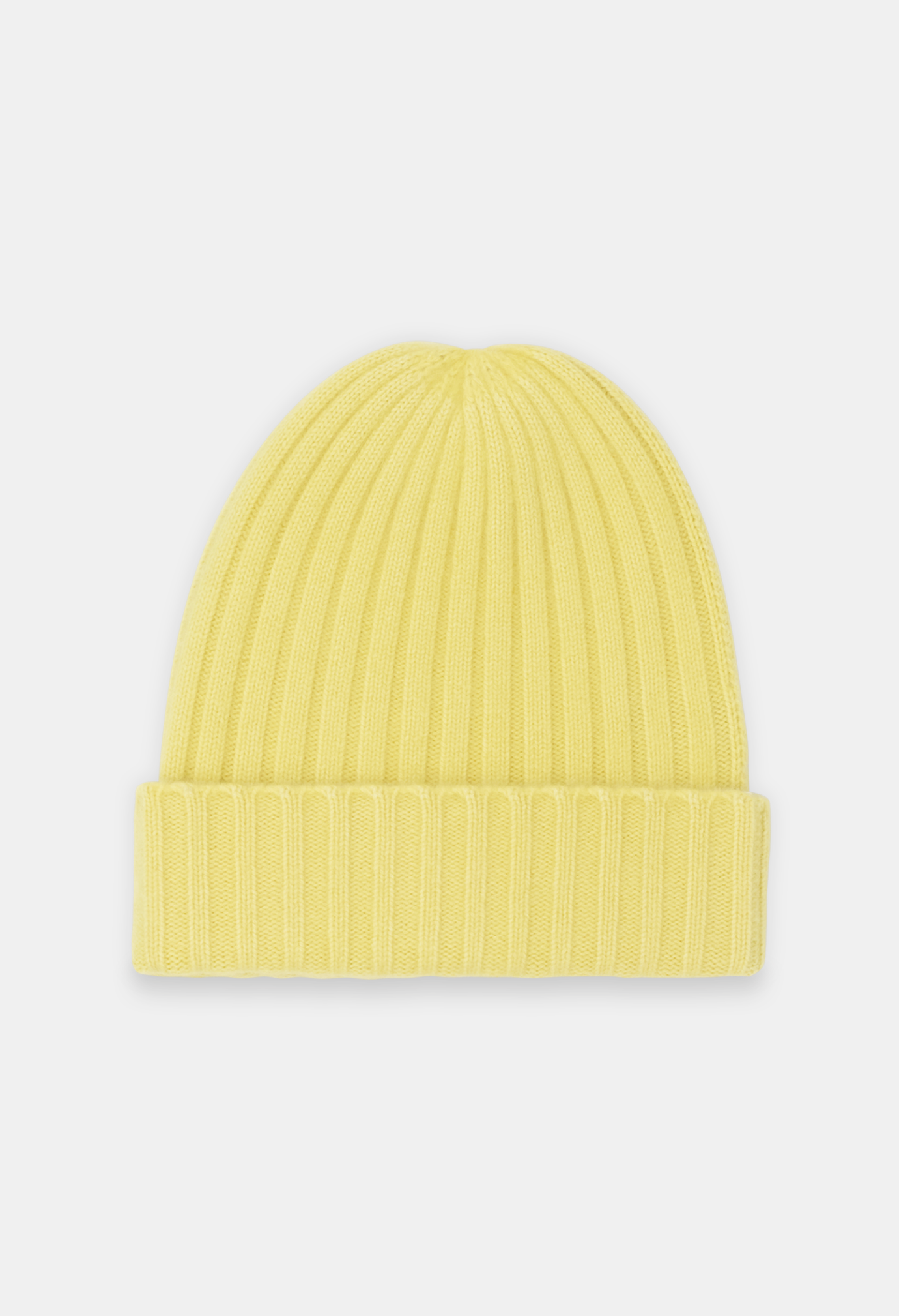 BEANIE PASTEL YELLOW