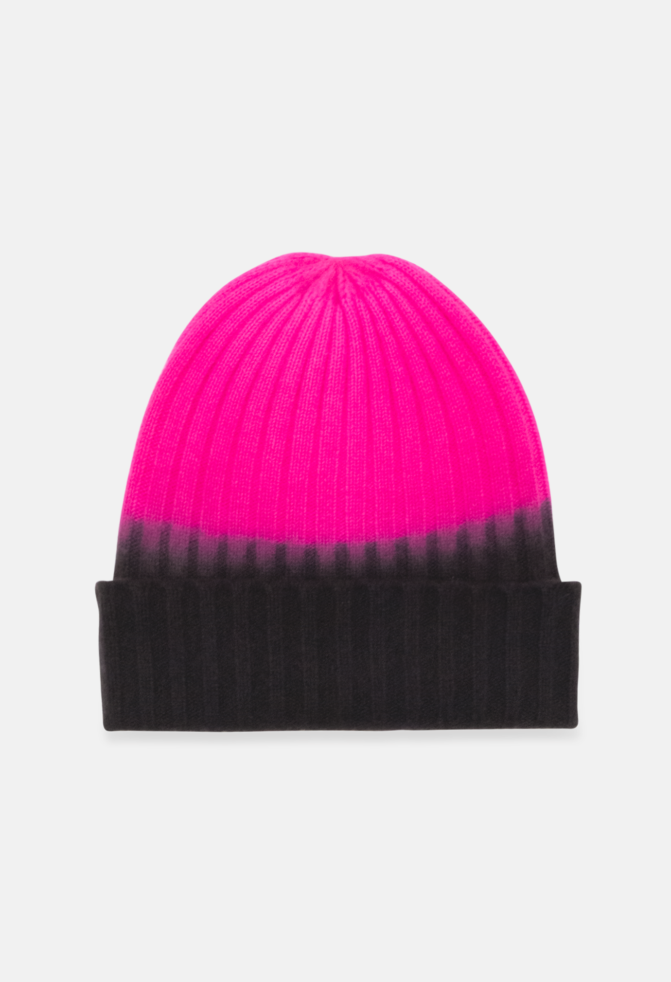 Beanie Black/Neon Pink