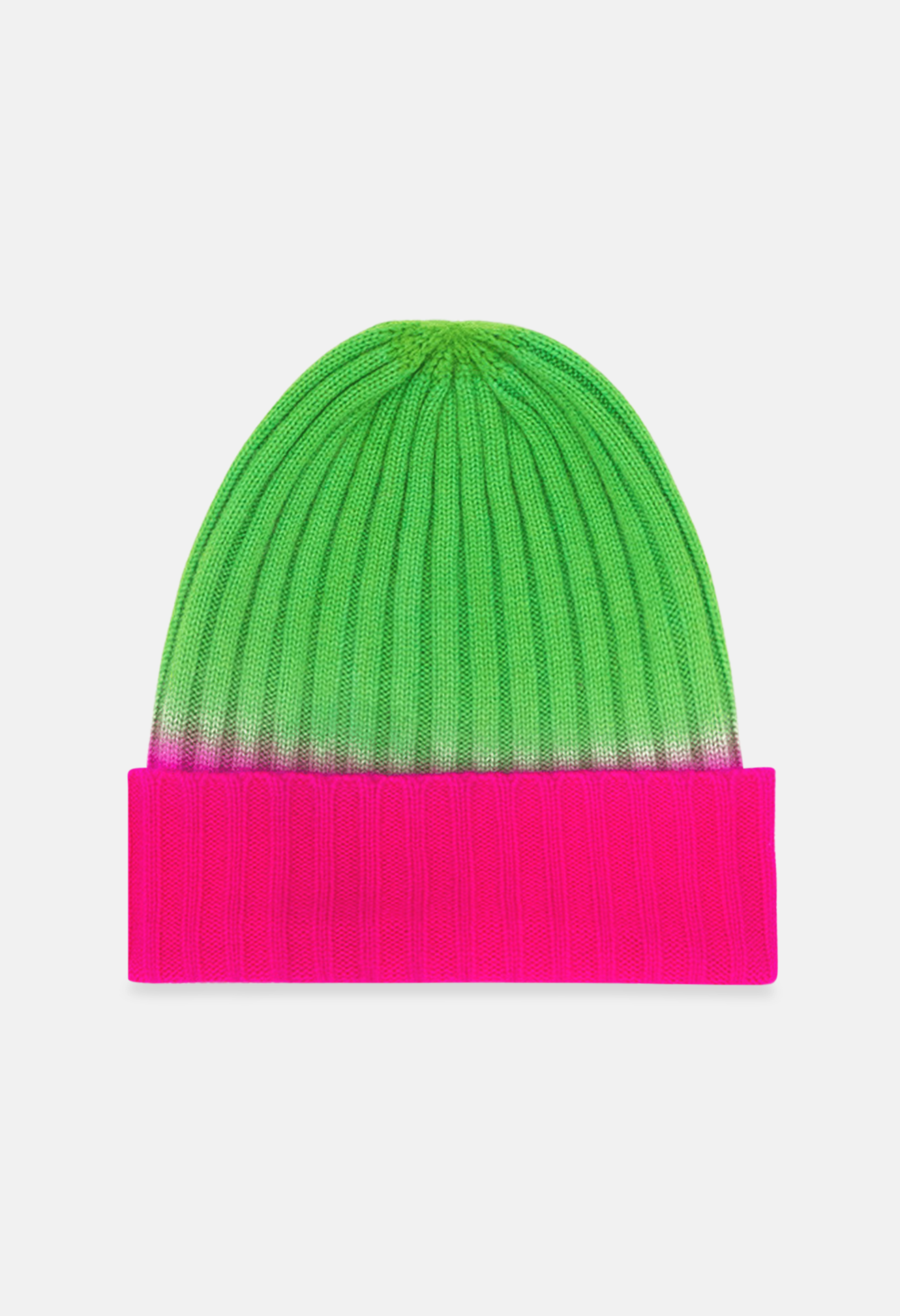 BEANIE NEON PINK/NEON GREEN
