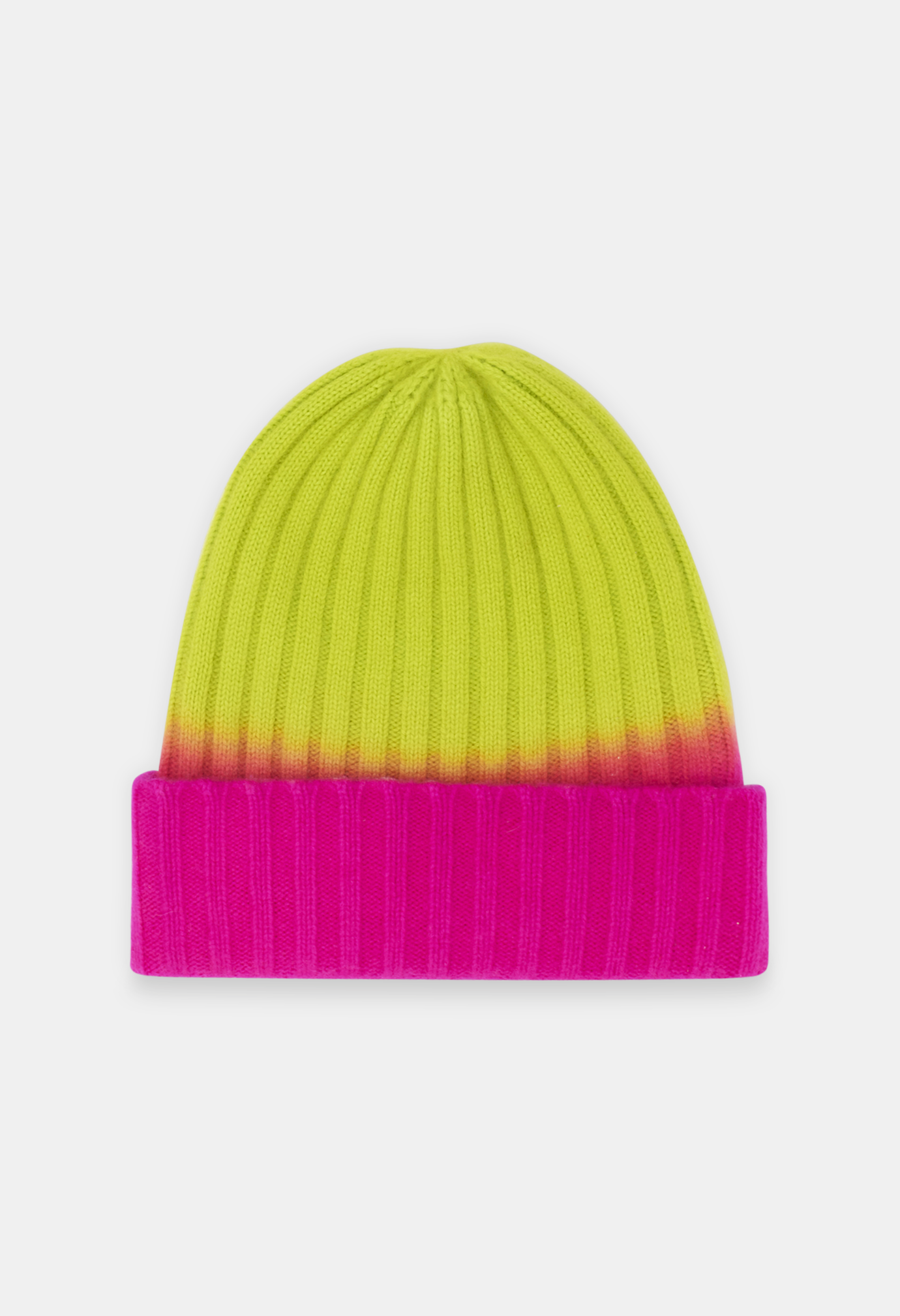 BEANIE NEON PINK/NEON YELLOW