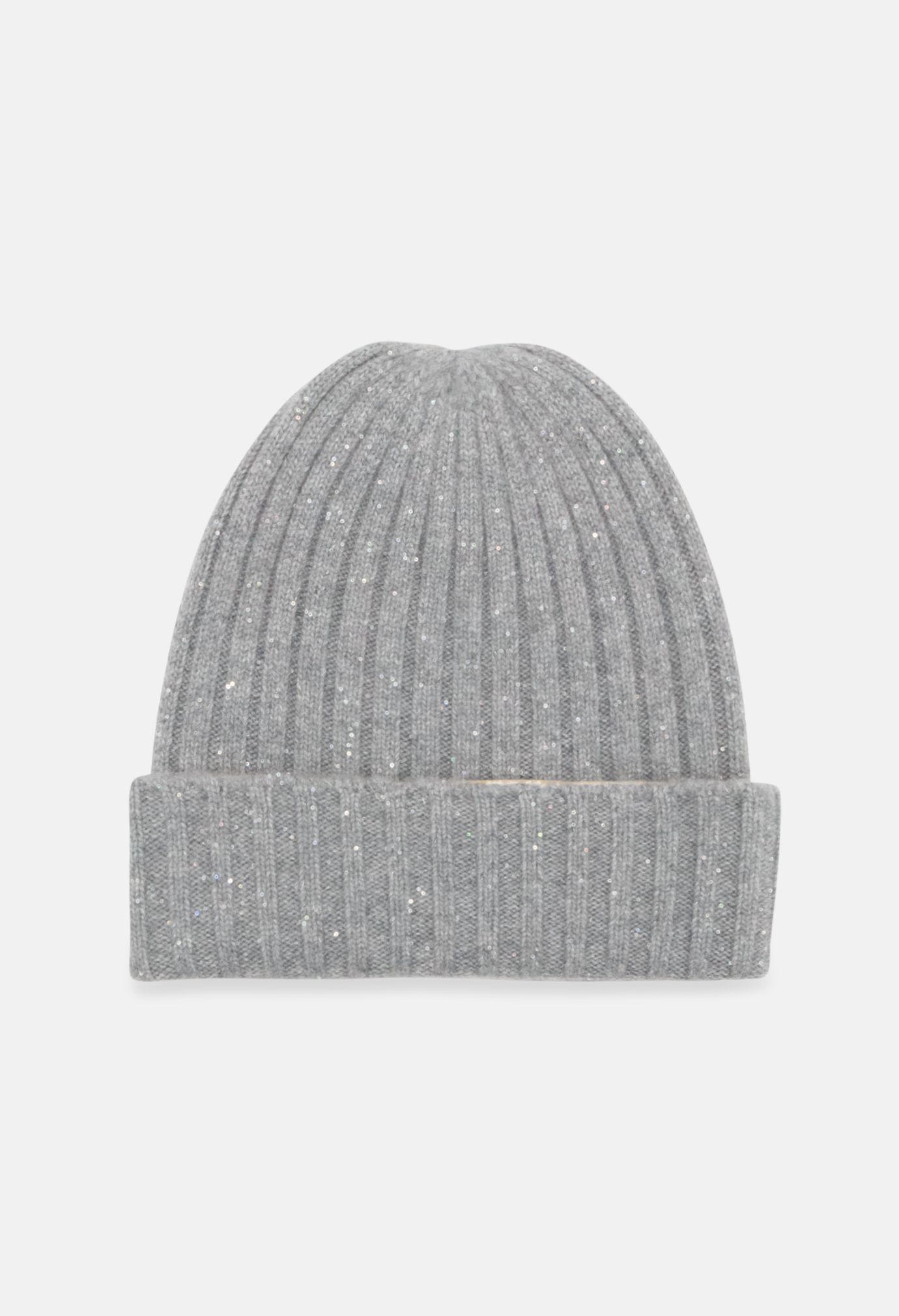 Beanie Mel. Medium Grey Glitter