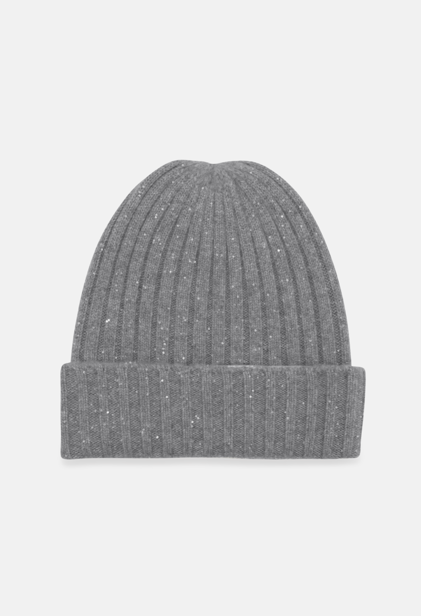 Beanie Mel. Medium Grey Glitter