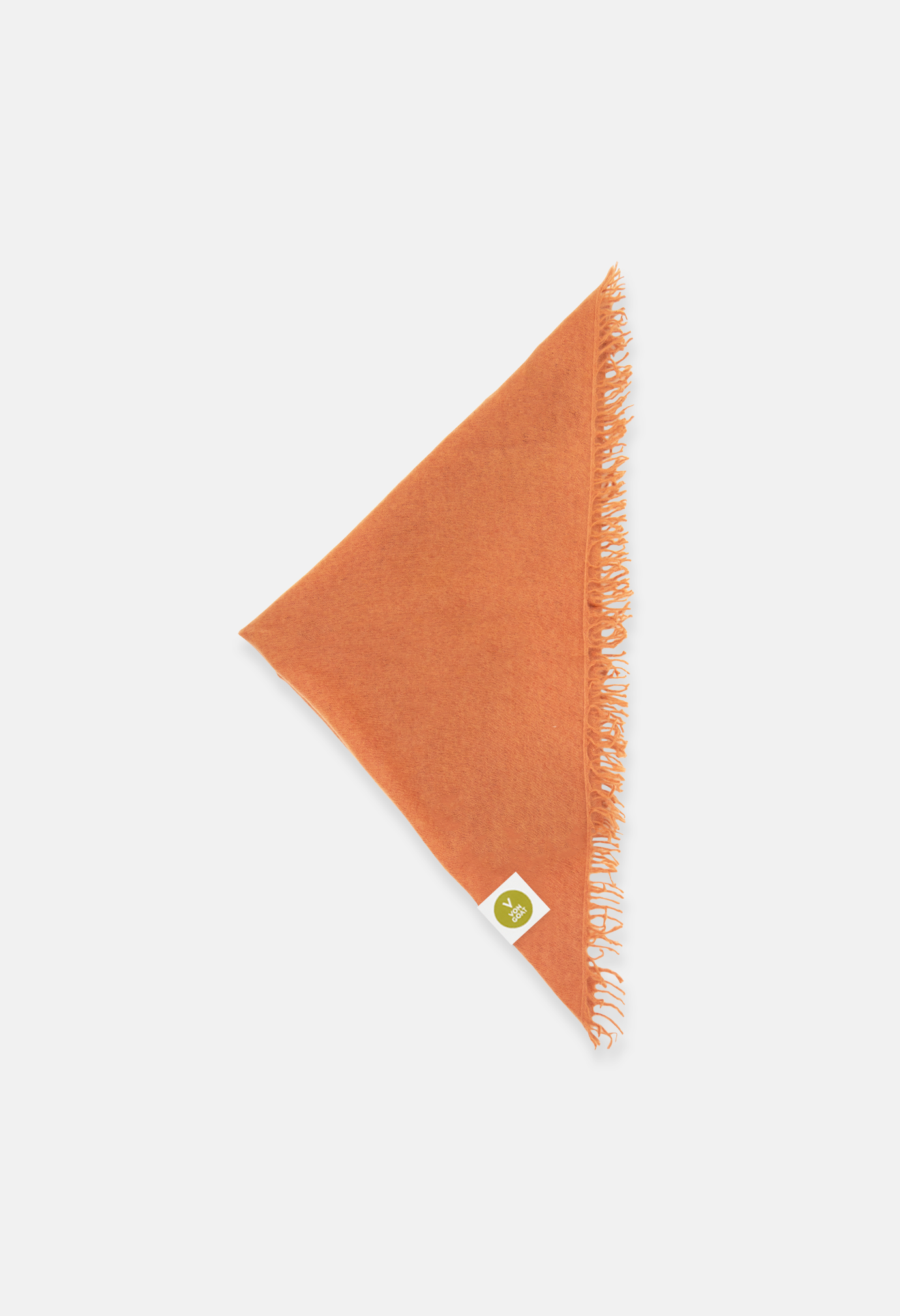 BANDANA BRANDIED MELON mit Fransen