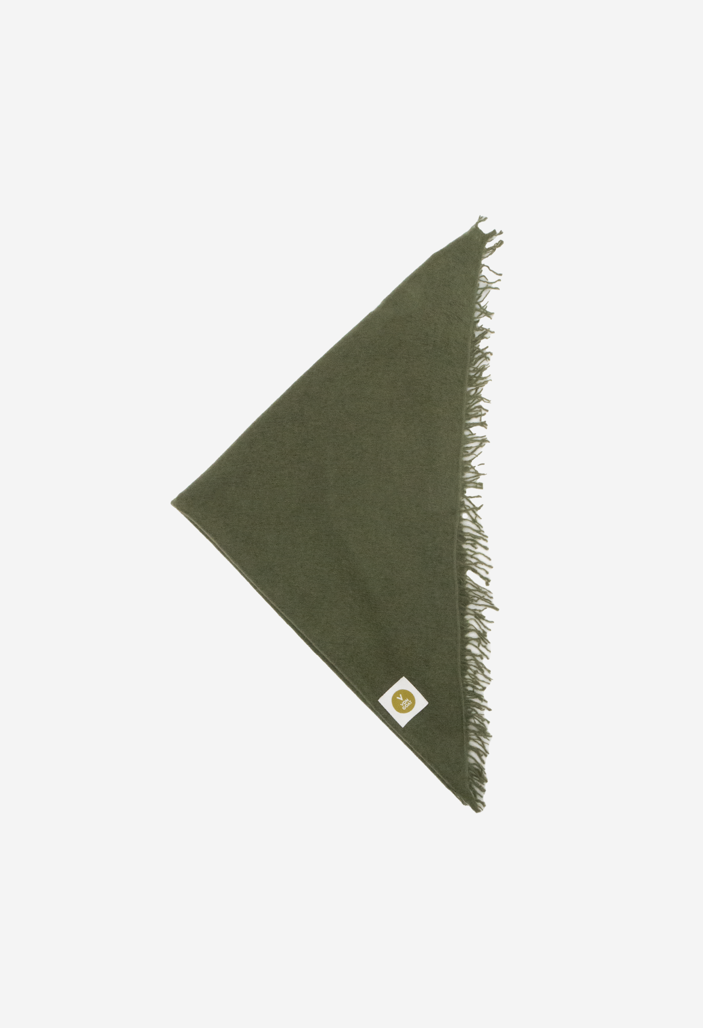 Bandana Olivine with fringes