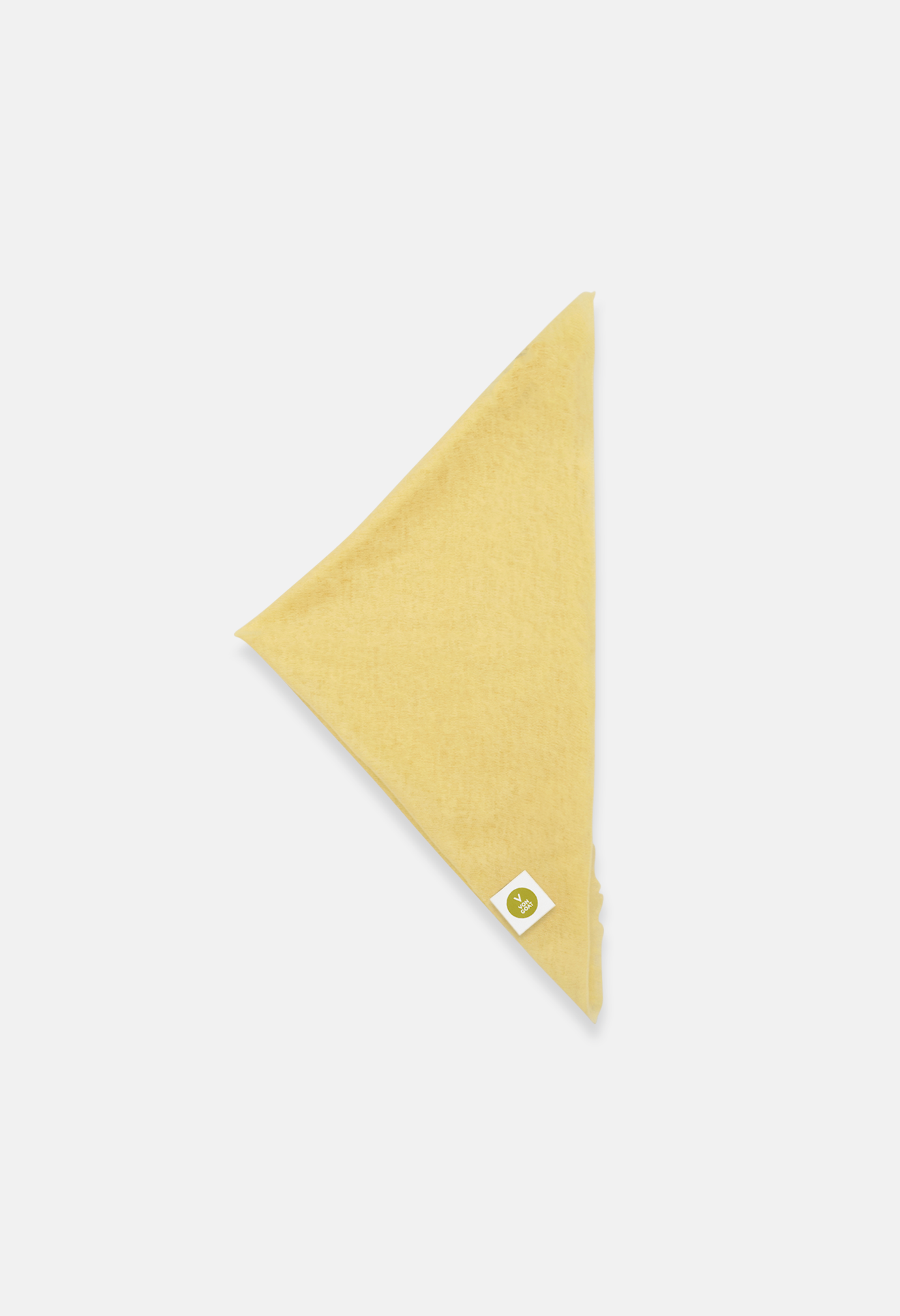 Transparent Yellow Bandana