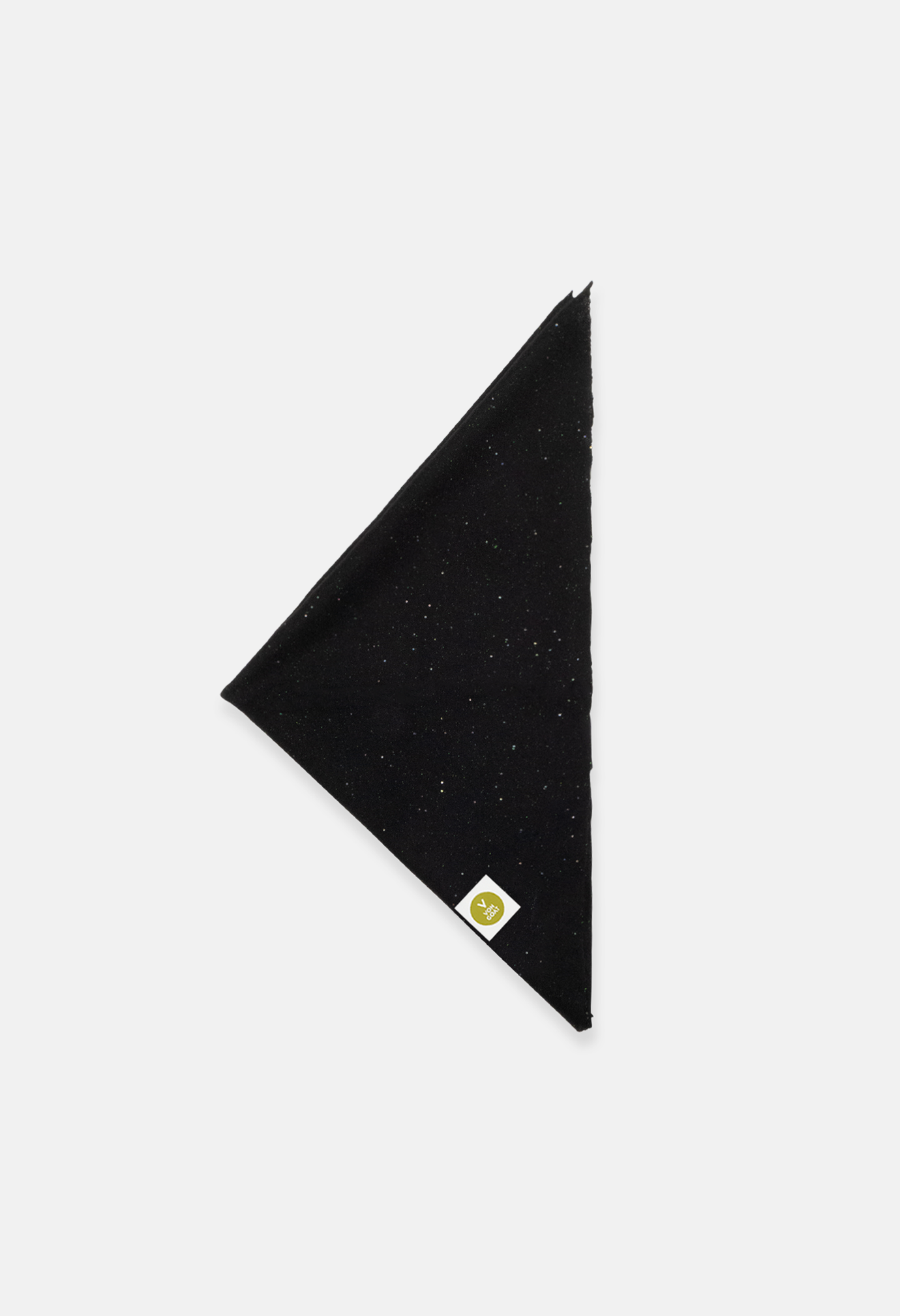 Bandana Black Glitter