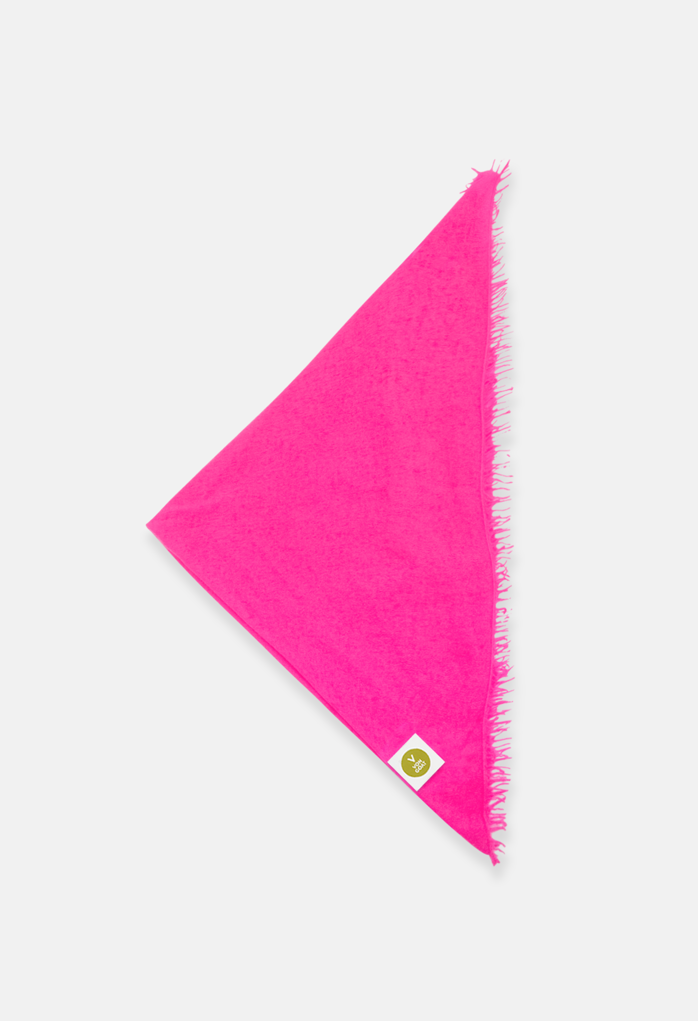 Bandana Neon Plum XL mit Fransen