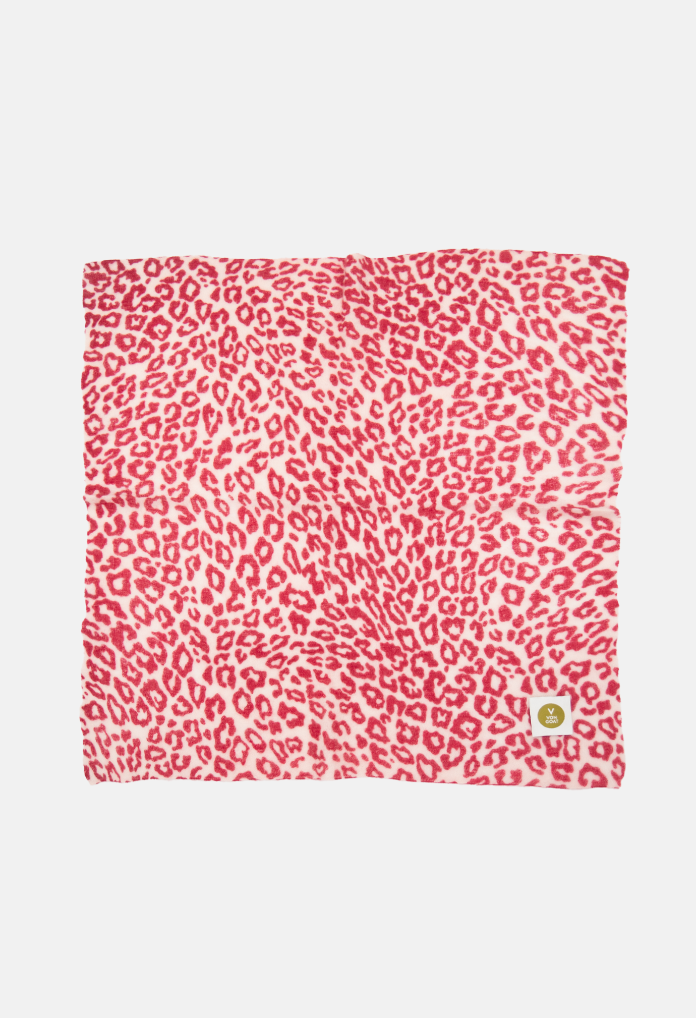 BANDANA LEO WHITE/BORDEAUX