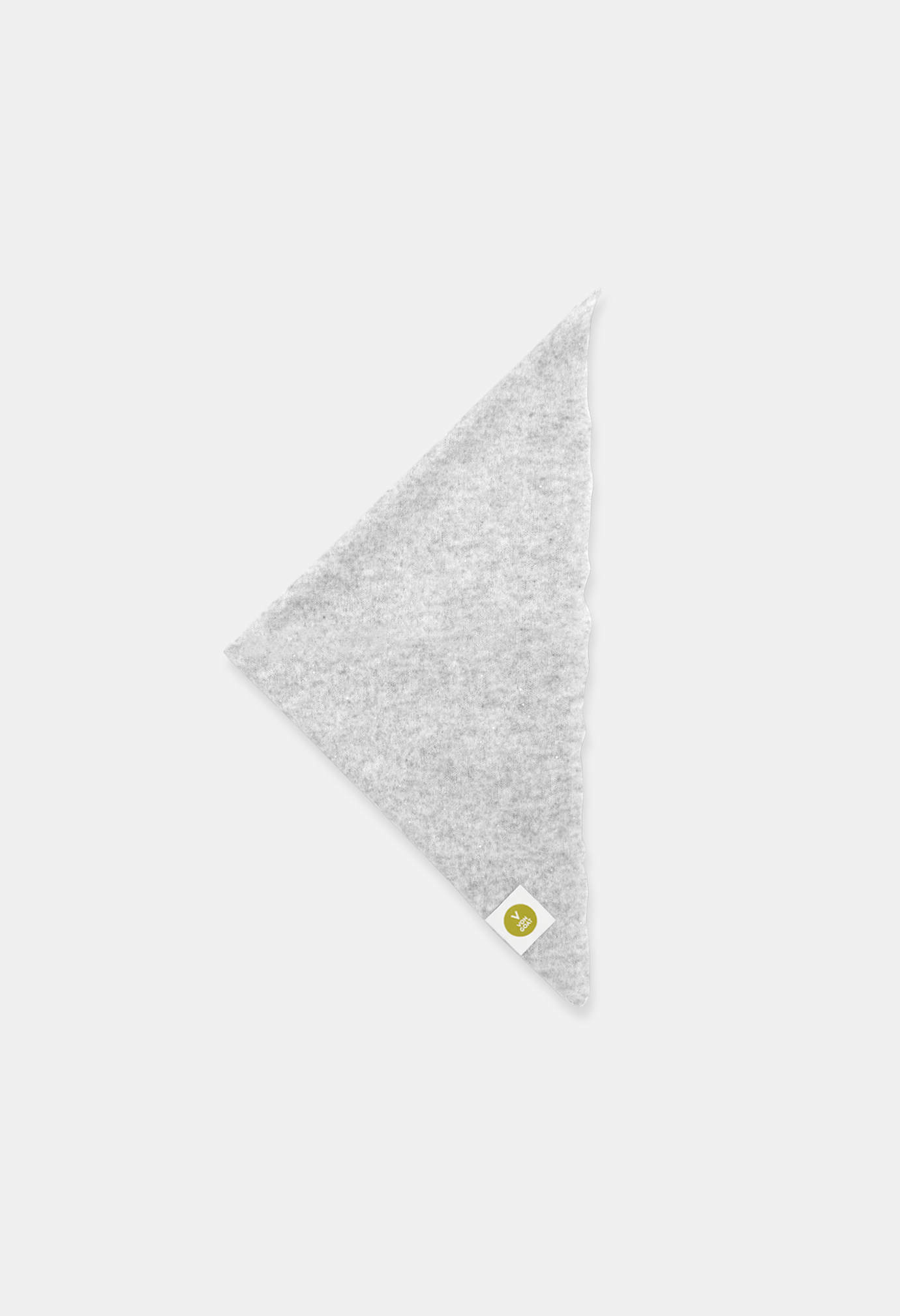 BANDANA MEL. LIGHT GREY GLITTER