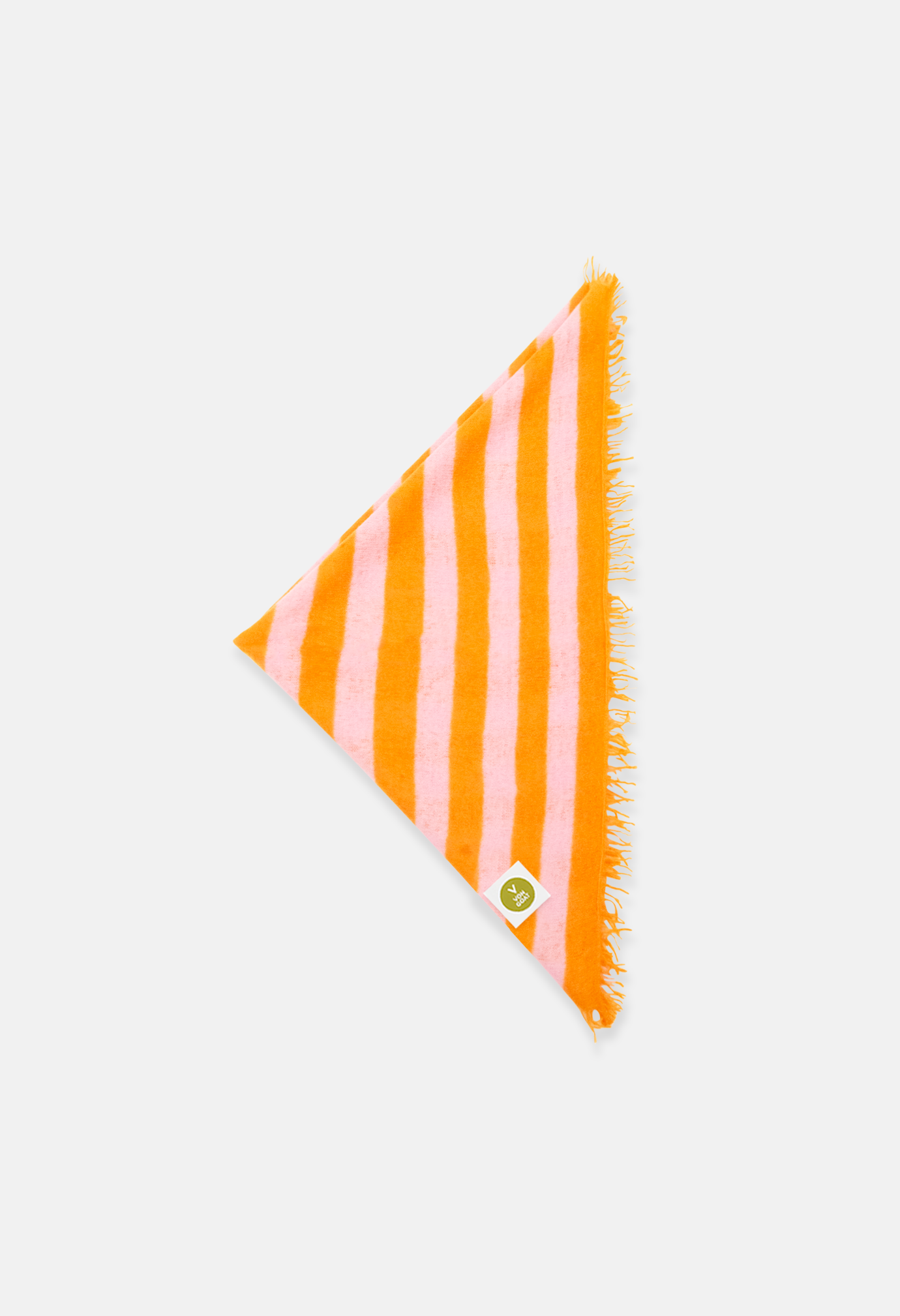 Bandana Carrot Curl/Pink Tulle mit Fransen