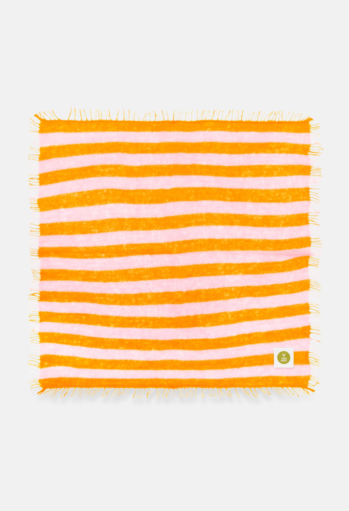 Bandana Carrot Curl/Pink Tulle mit Fransen