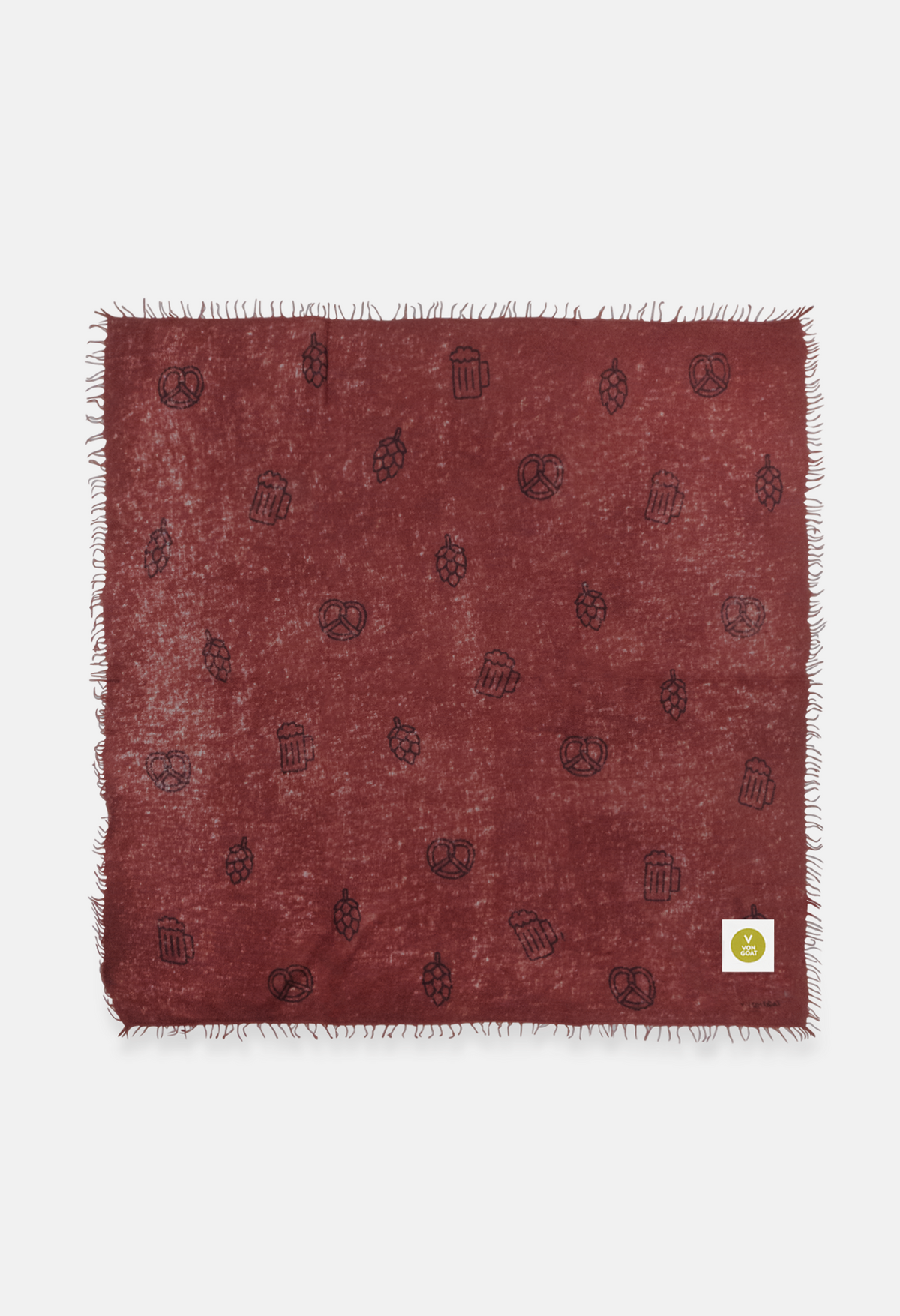 Bandana Munich Edition Bock Beer XL with Fringes