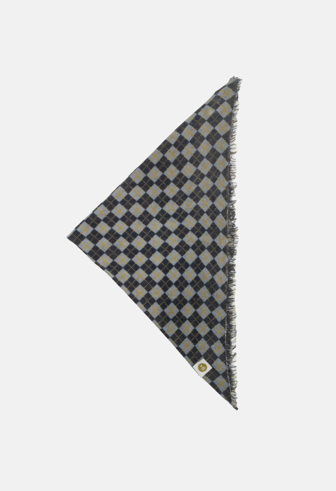 Bandana Checkered G XL mit Fransen