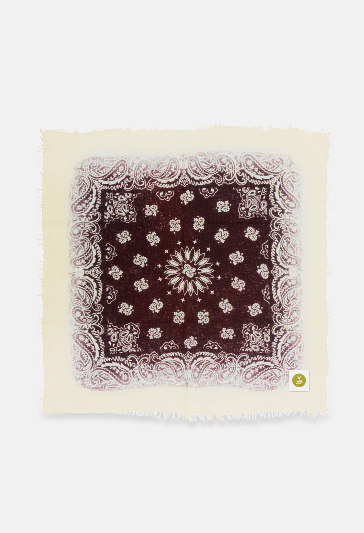Bandana Paisley AAF XL mit Fransen