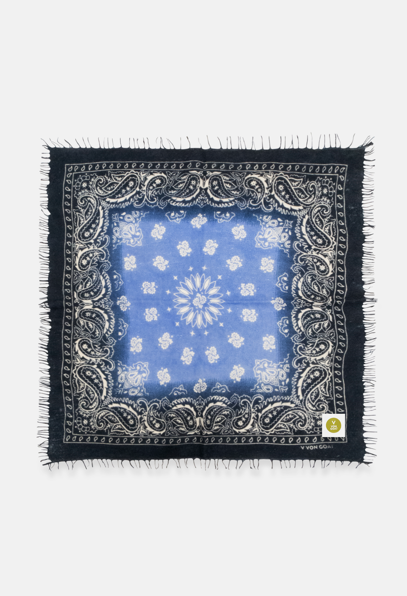 Bandana Paisley AH with Fringes