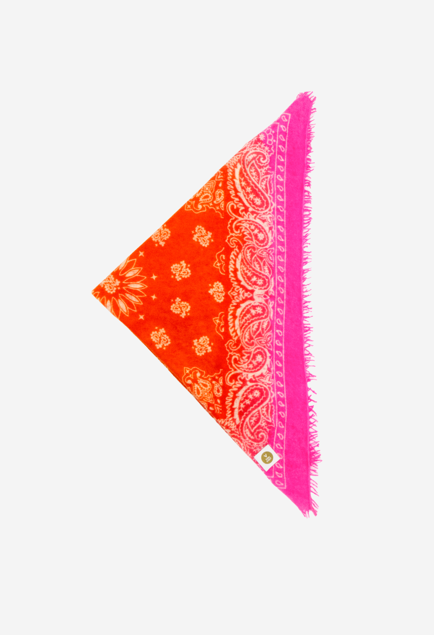 Bandana Paisley AM XL mit Fransen