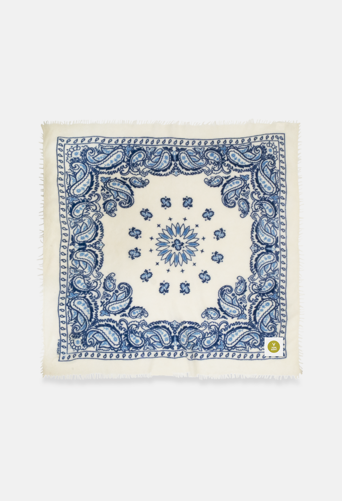 Bandana Paisley AW XL mit Fransen