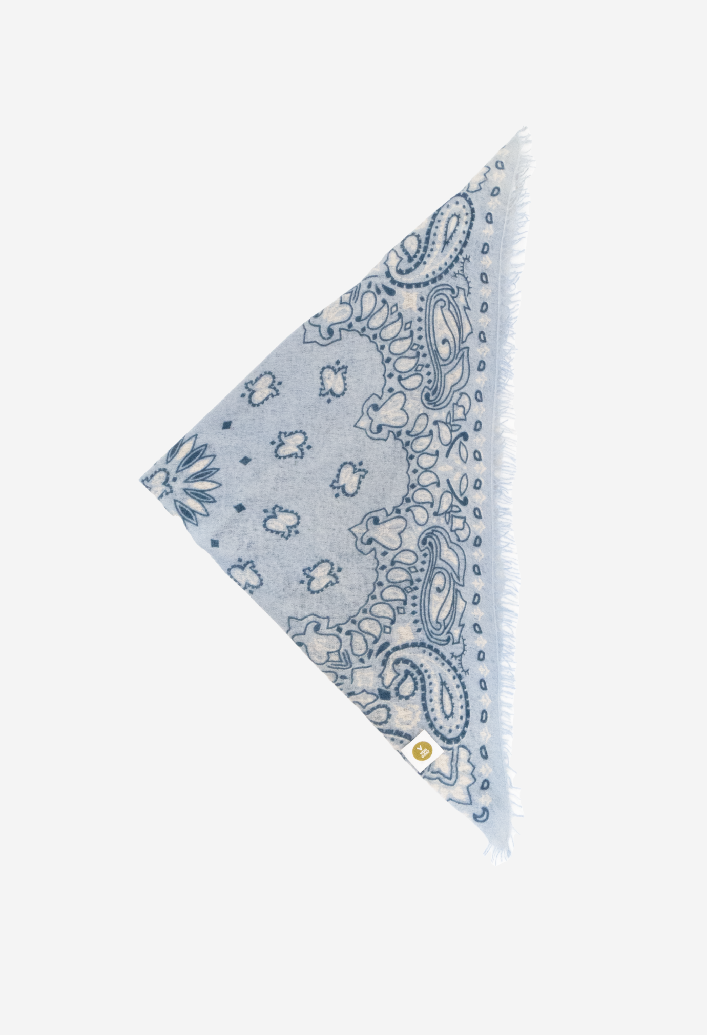 Bandana Paisley C XL mit Fransen