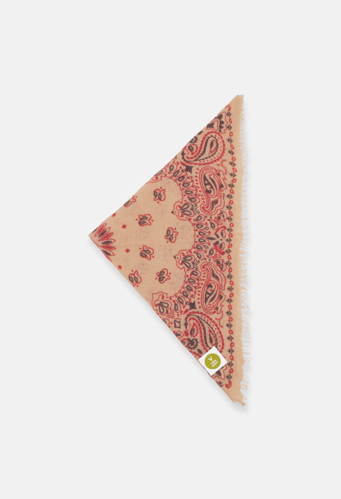 BANDANA CALVINA T XL with fringes