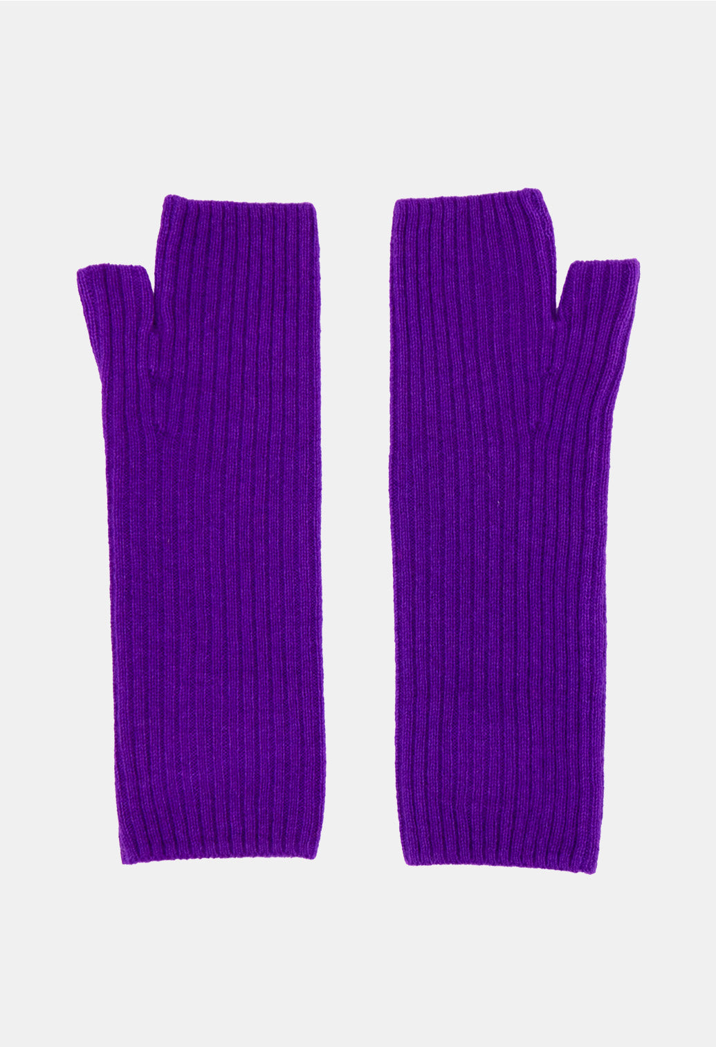 FINGERLESS MITTENS NEON PURPLE