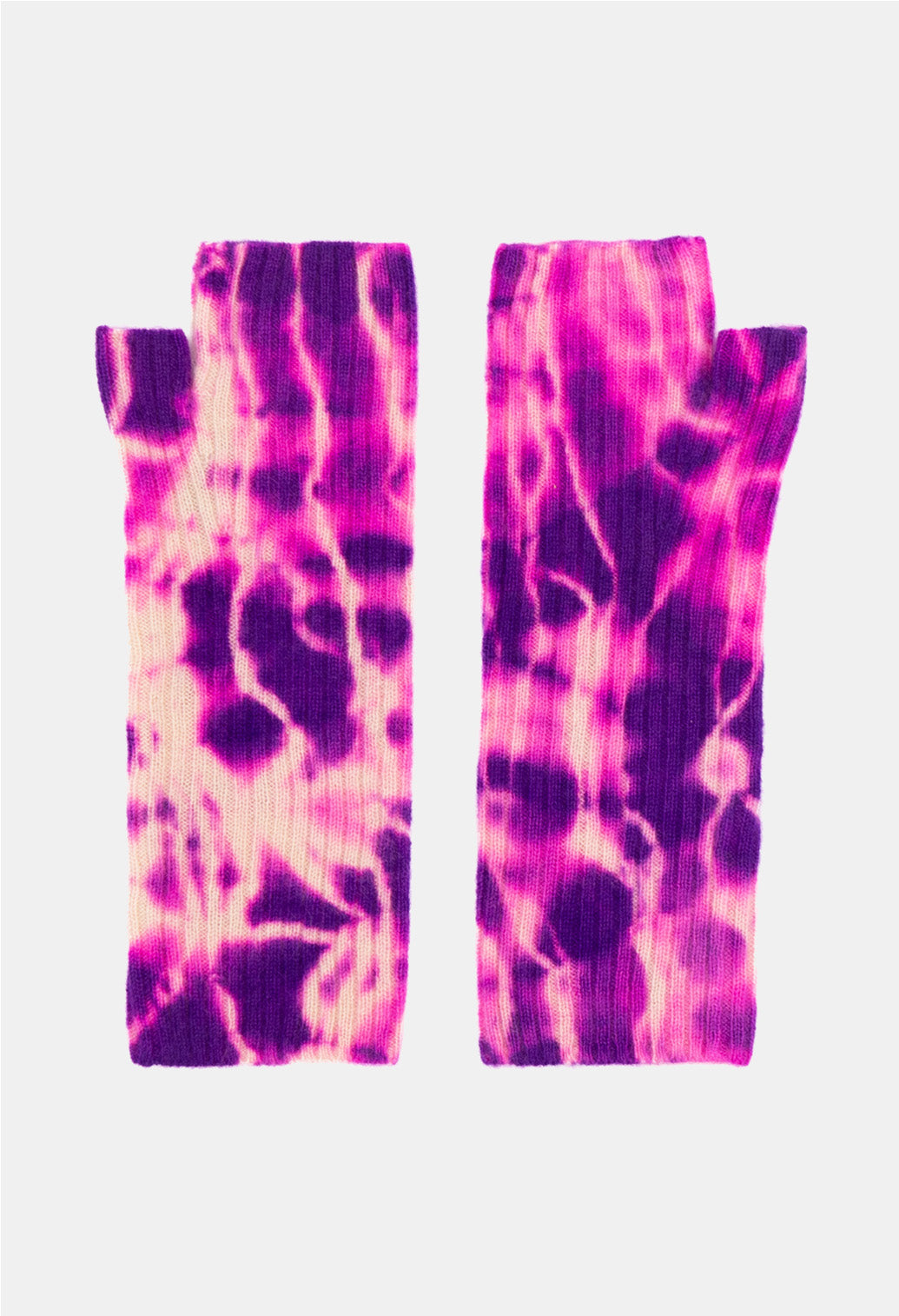 FINGERLESS MITTENS ICEBEAR/NEON PURPLE