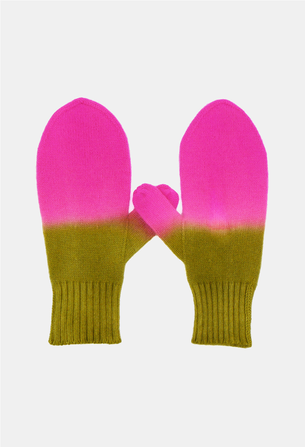 MITTENS CARDAMOM/NEON PINK