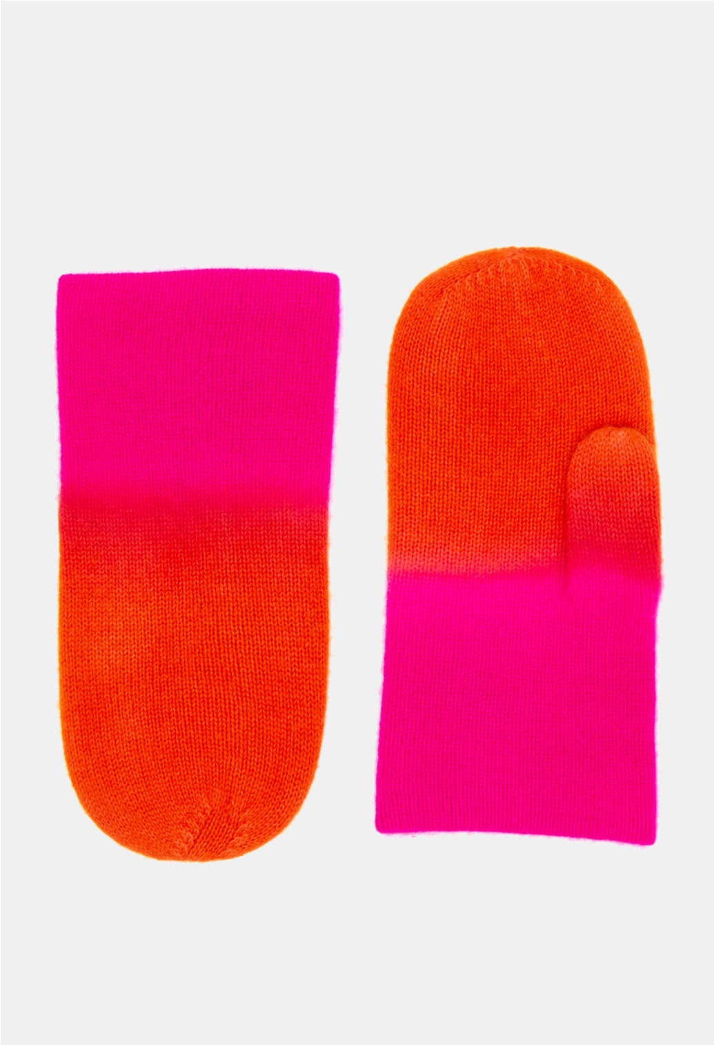 PAN MITTENS NEON PINK/ORANGE D.