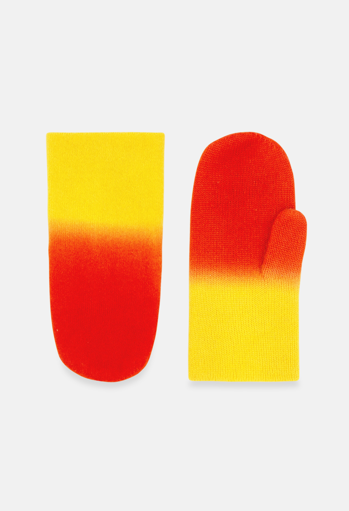 PAN MITTENS BUTTERFLY/ORANGE D.