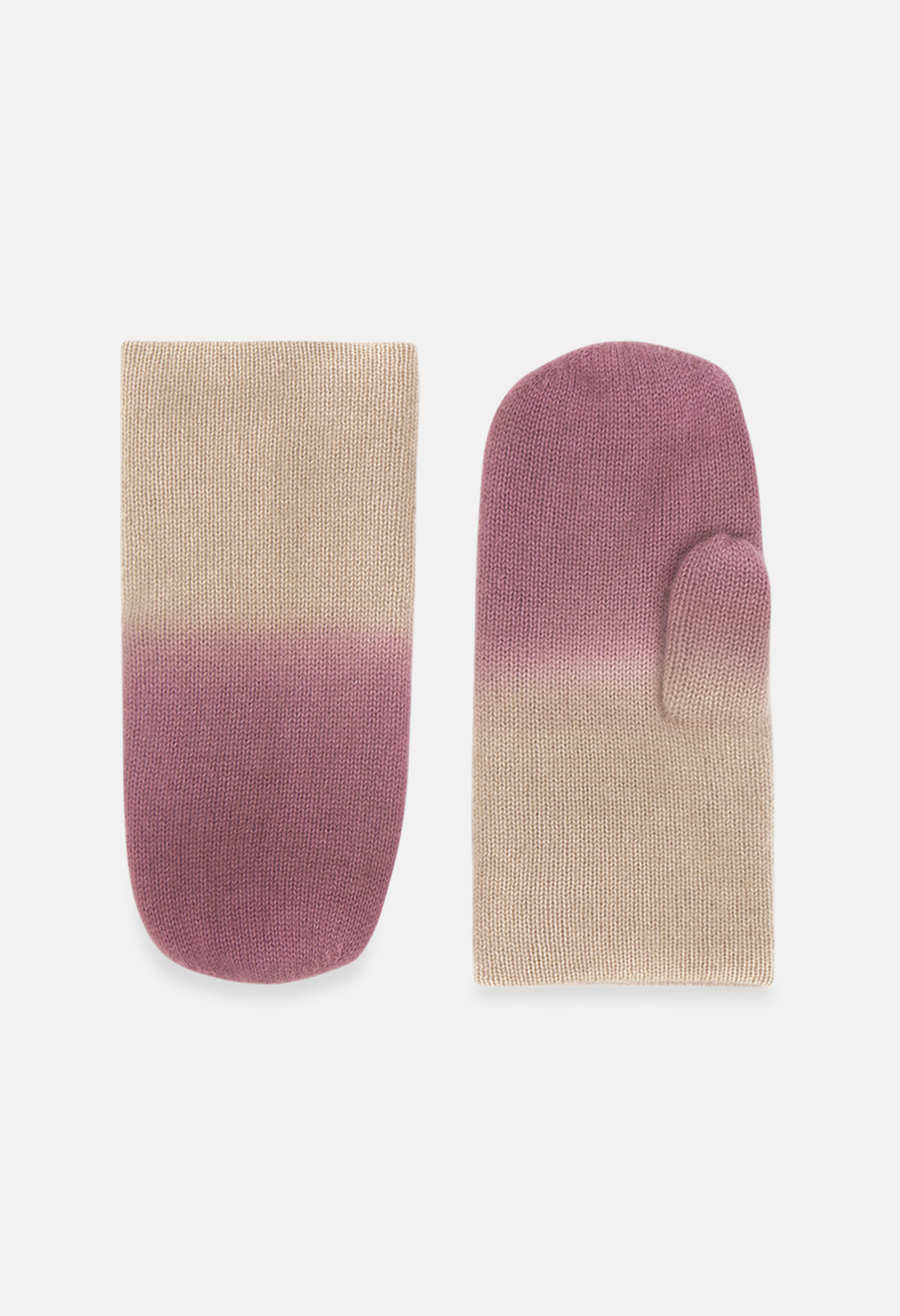 PAN MITTENS PLAZA TAUPE/ORCHID