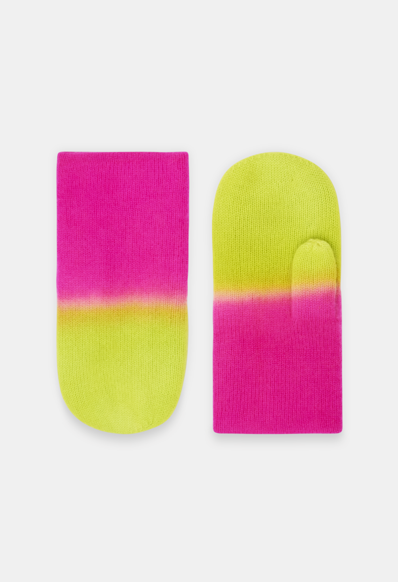 PAN MITTENS NEON PINK/NEON YELLOW
