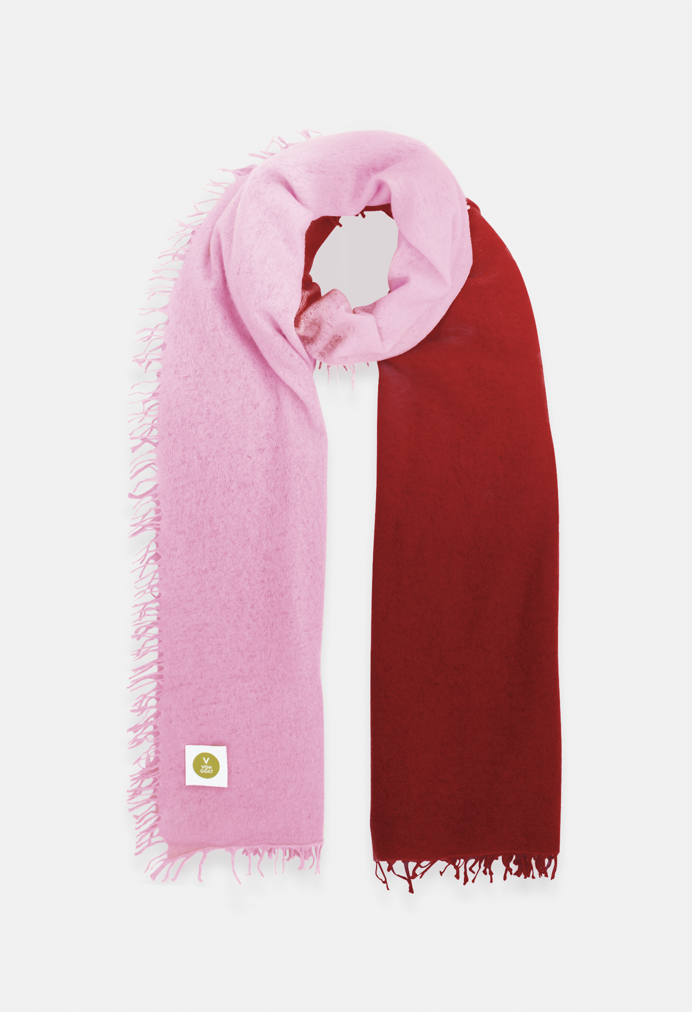Schal Sun-Dried Tomato/Pink Tulle