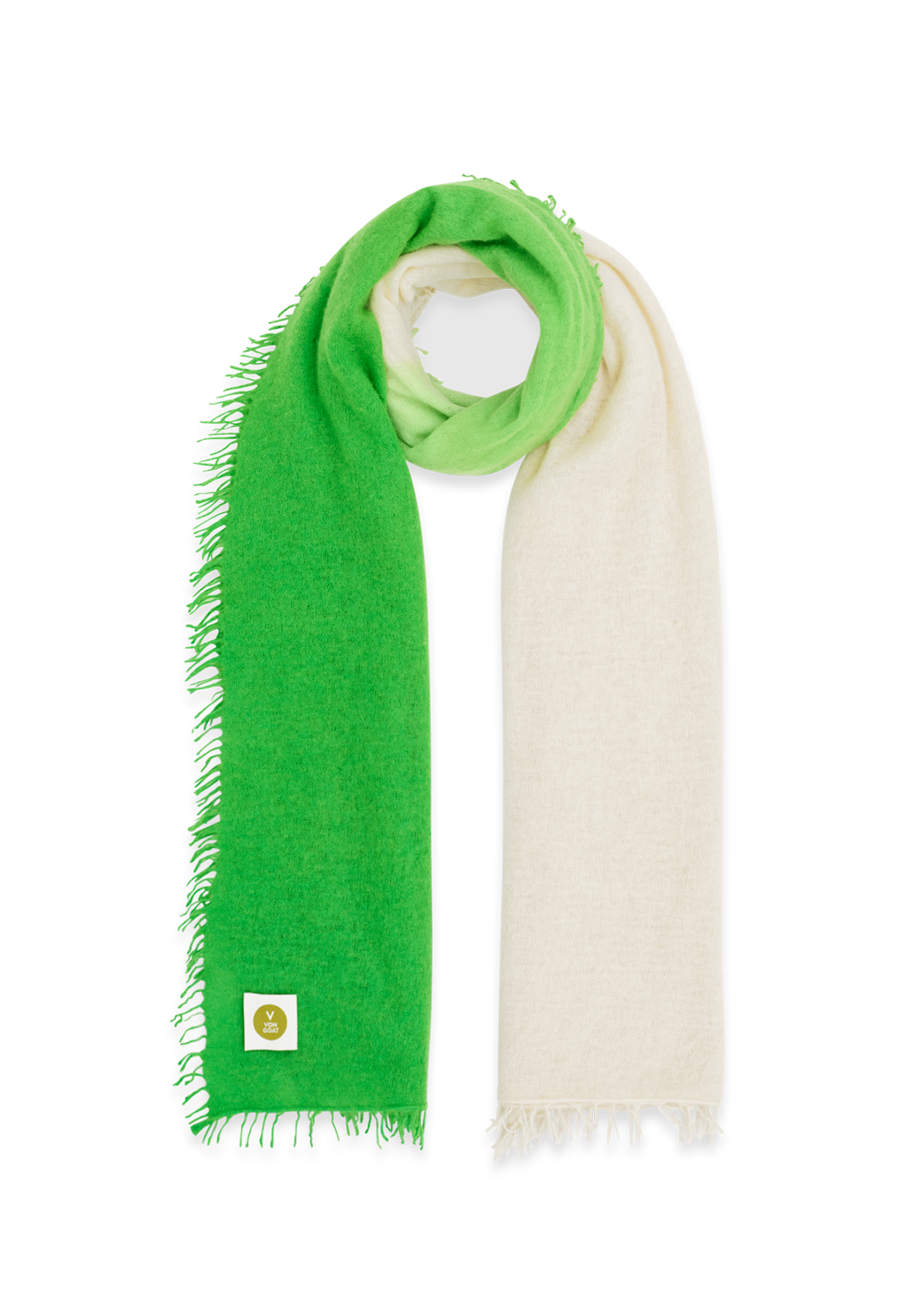 SCHAL NEON GREEN/WHITE