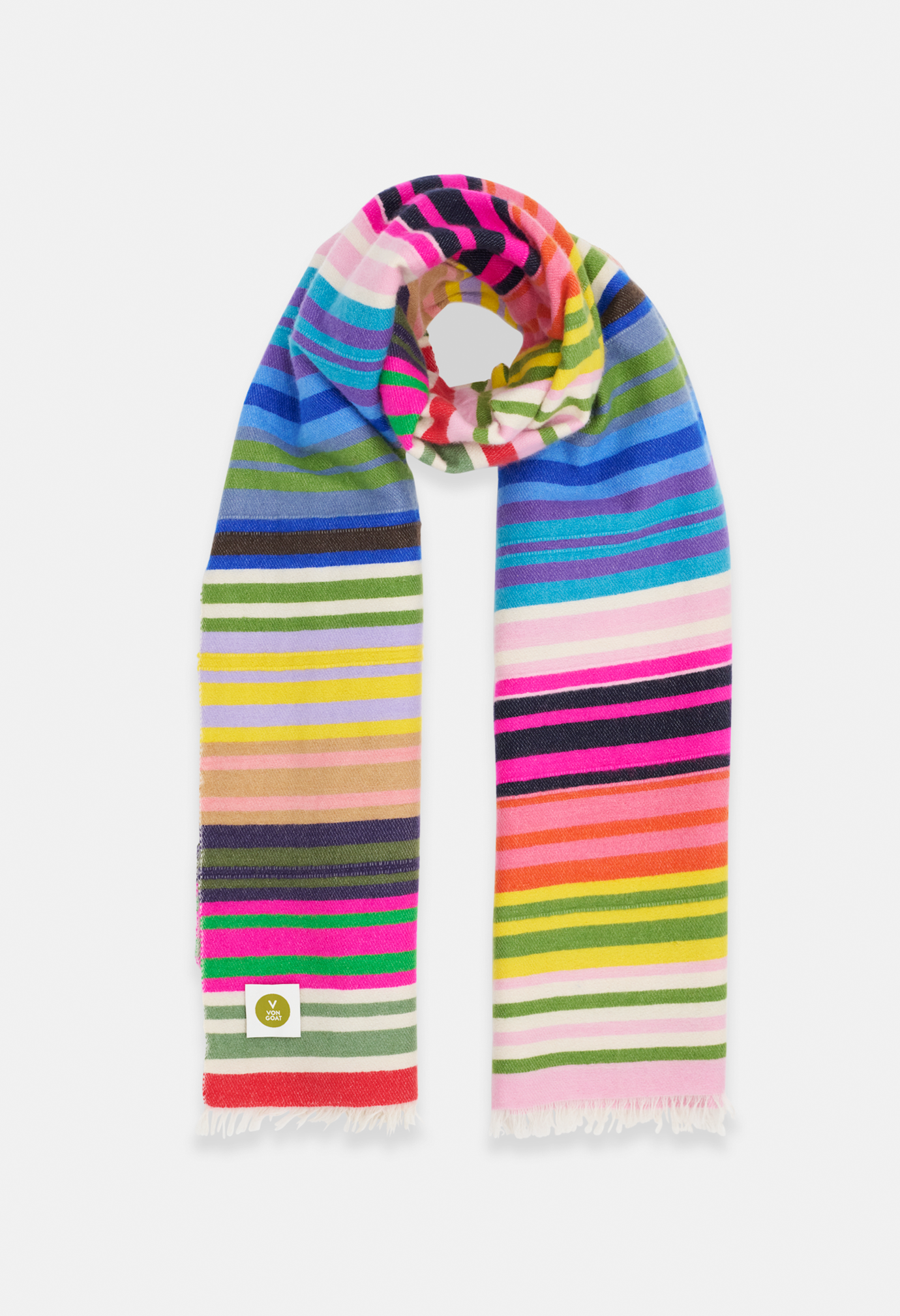 SCARF STRIPE FIVE (WOVEN)