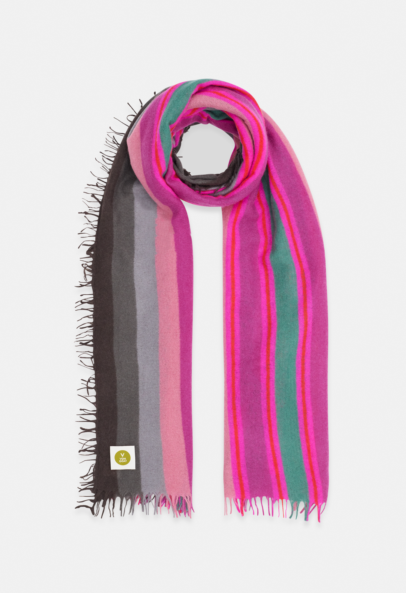 SCARF COLOUR STRIPE FOURTEEN