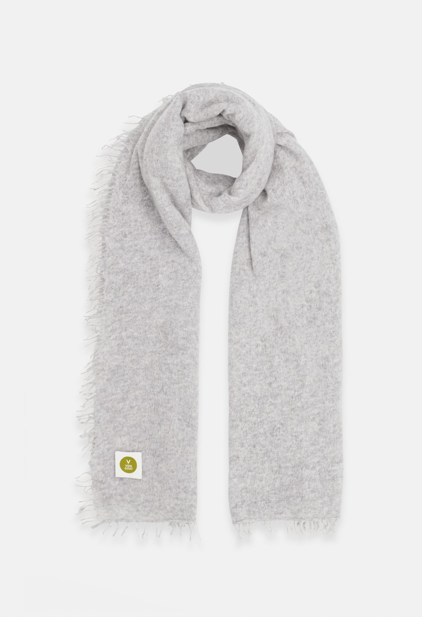 Scarf Mel. Light Grey