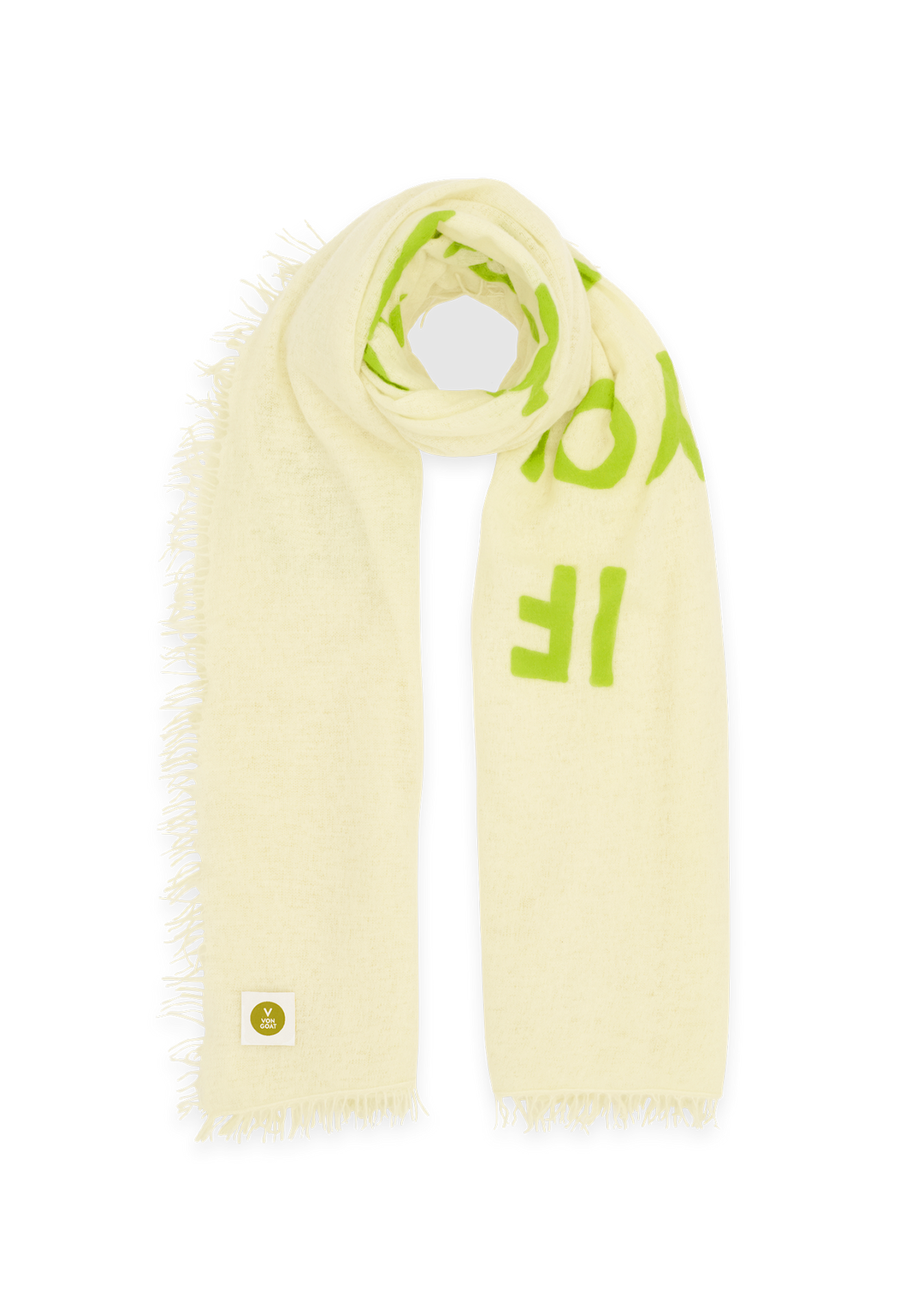 SCARF LETTERS "TRY"