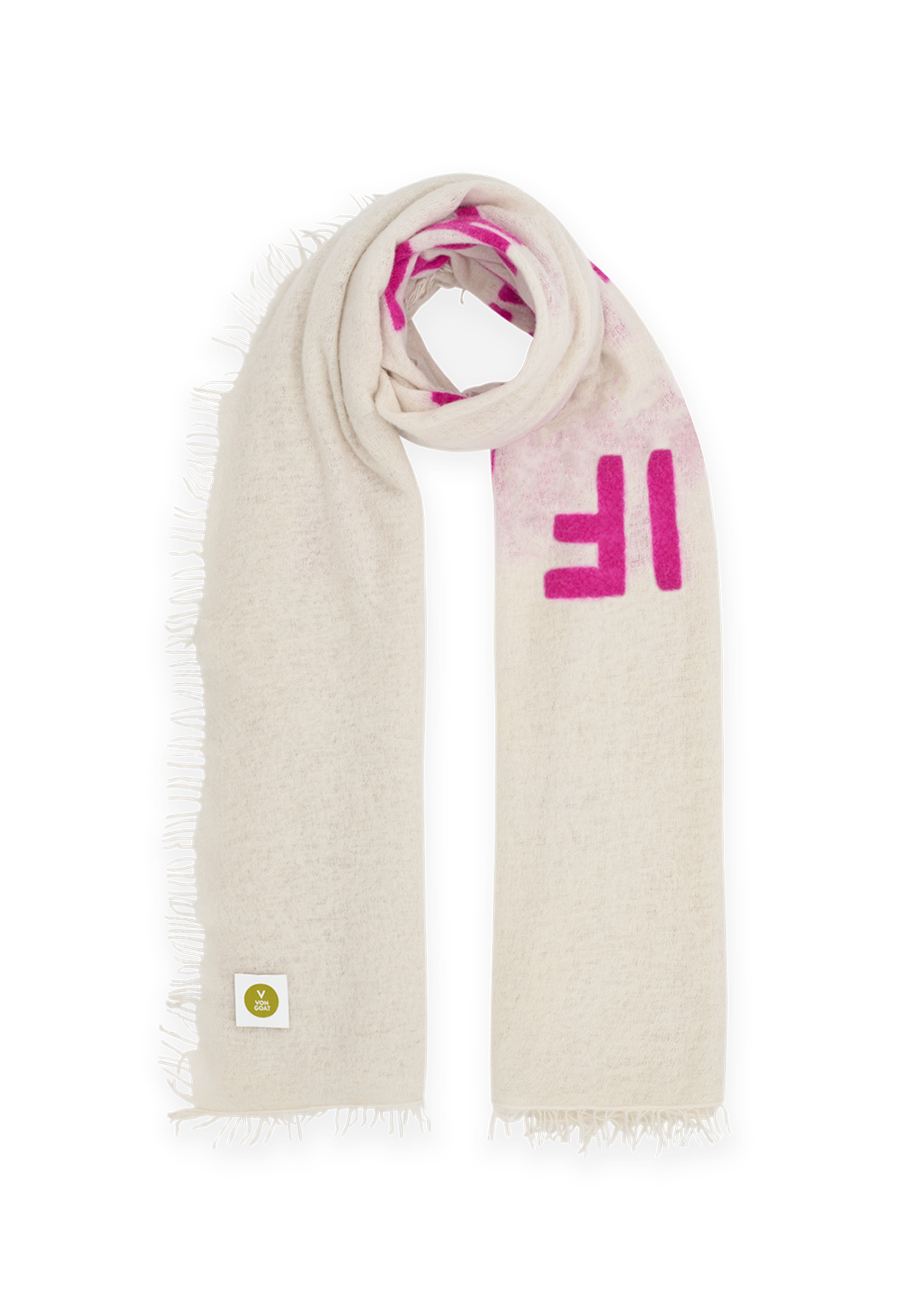 SCARF LETTERS "TRY"