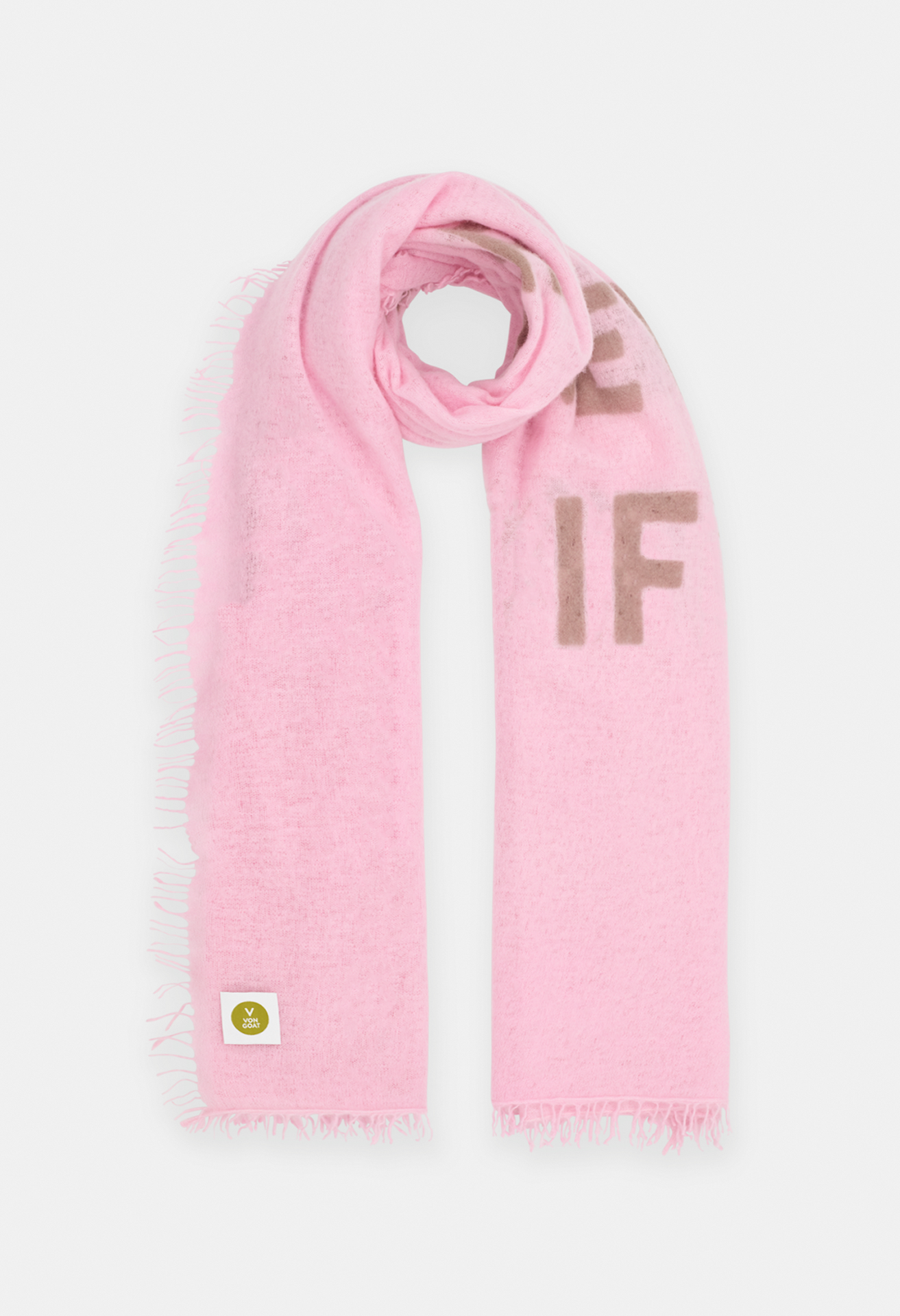 SCARF LETTERS "TRY"
