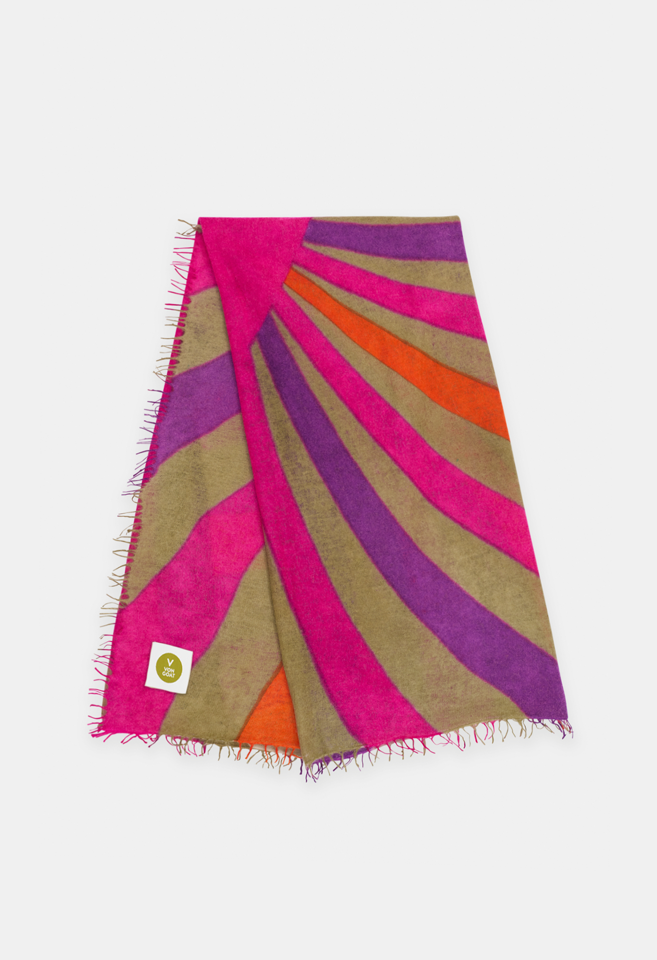 SCARF HEART PRINT E
