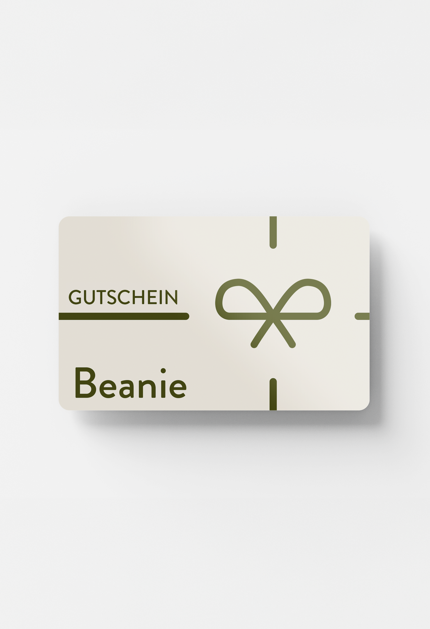 BEANIE GUTSCHEIN