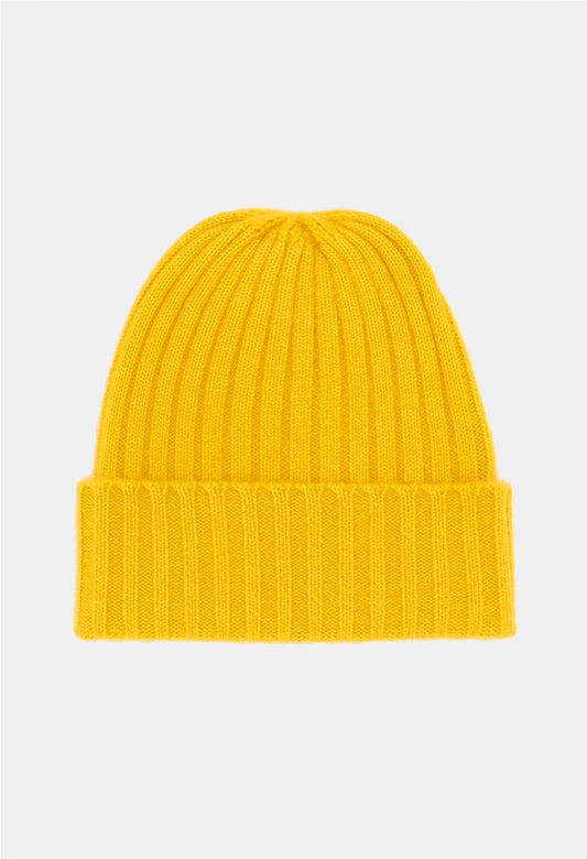 BEANIE FUNNY GOLD