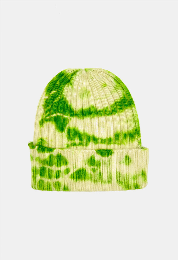 BEANIE ICEBEAR/NEON GREEN