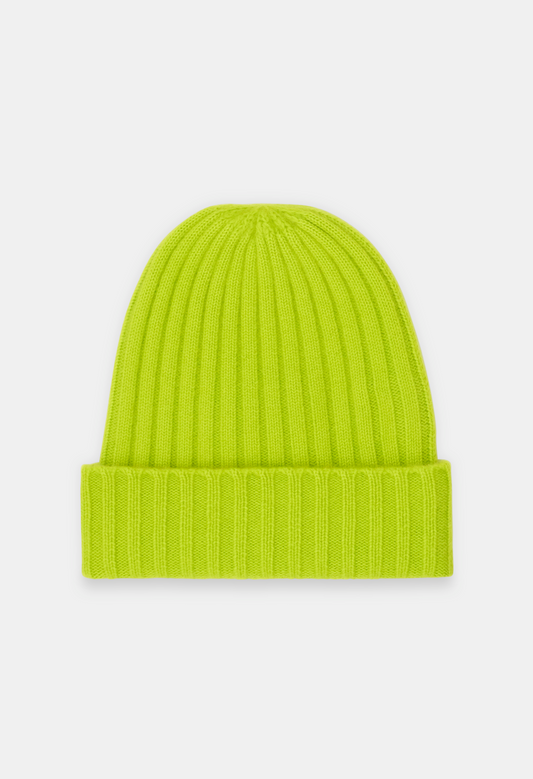 BEANIE NEON YELLOW