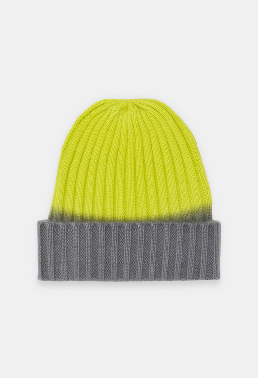 BEANIE SHADE/NEON YELLOW