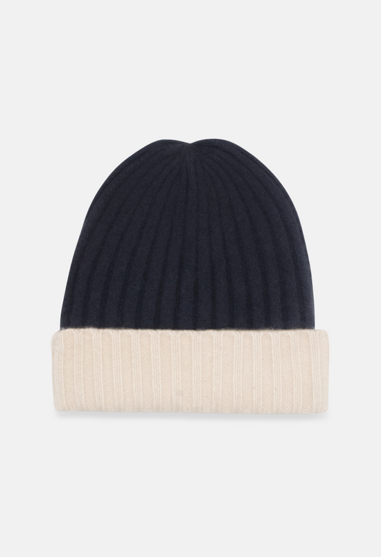 Beanie Icebear/Dark Navy
