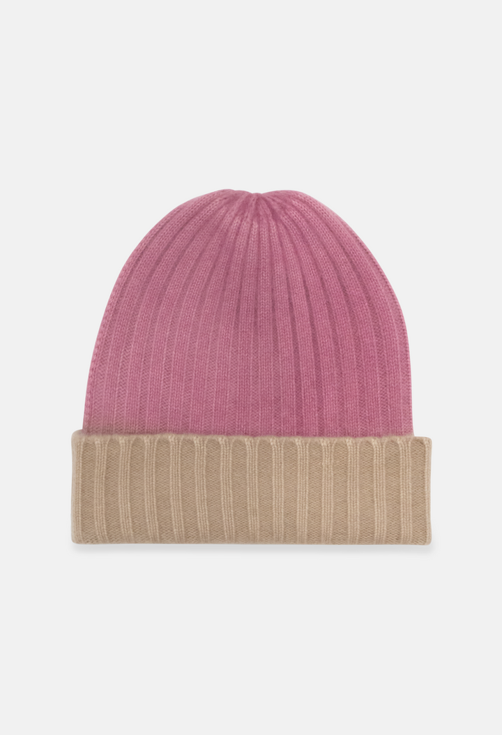Beanie Plaza Taupe/Orchid