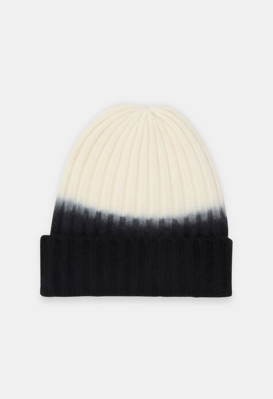 BEANIE BLACK/WHITE