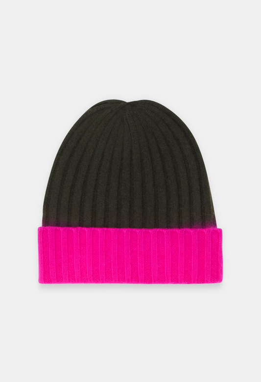 BEANIE NEON PINK/BIBANS